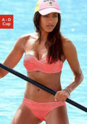 Buffalo Bügel-Bandeau-Bikini in Häkeloptik