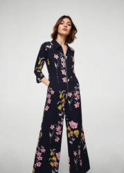 MANGO Overall mit Blumenmuster