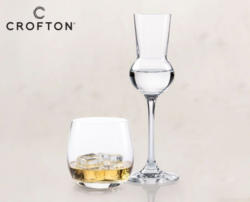 CROFTON Grappa-/Spirituosen-/ Whiskeygläser-Set, 6-teilig