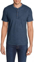 Eddie Bauer Legend Wash Slub-Henleyshirt - Kurzarm