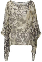 Cartoon Tunika aus Seiden Viscose Chiffon