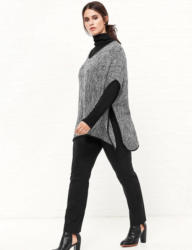 Samoon Cape / Poncho Strick »Strick-Poncho«