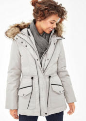 s.Oliver RED LABEL Winterjacke mit Fake Fur