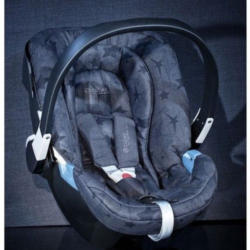Cybex Aton 2 DENIM - by Lala Berlin - blue