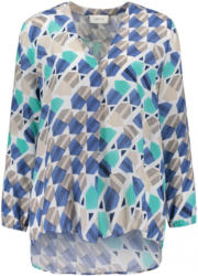 Cartoon Bluse in grafischem Dessin