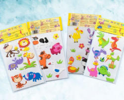 Moosgummi-Sticker