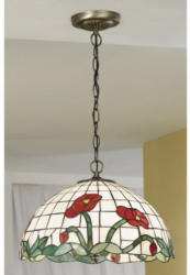 Hängeleuchte Tiffany Poppy Mohnblume 1170.32