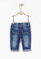 s.Oliver RED LABEL Junior Capri-Jeans mit Allover-Print für Mädchen