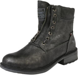 Bootie im Leder-Look
