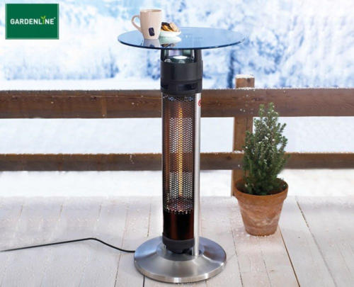 wogibtswas.at - GARDENLINE Terrassen-Heizstrahler mit Tisch € 149,00