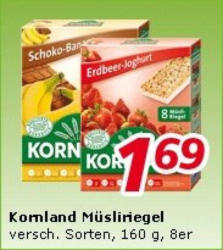 Kornland Müsliriegel