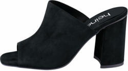 Heine Pantolette aus Veloursleder