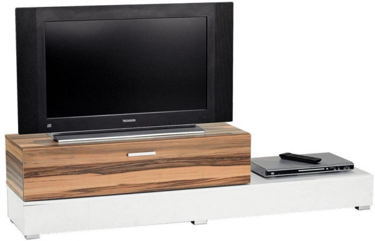 wogibtswas.at - Mediamöbel Weiß/Baltimore Walnuss € 39,00 statt € 179