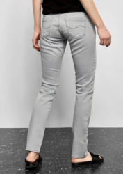 Q/S designed by Catie Slim: Graue Stretchjeans