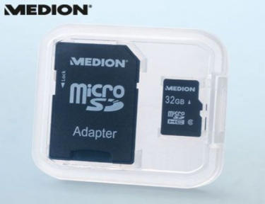 MEDION microSD-Karte, 32 GB ️ Online von HOFER - wogibtswas.at