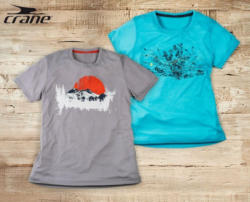 CRANE Damen-/Herren- Wander-Shirt
