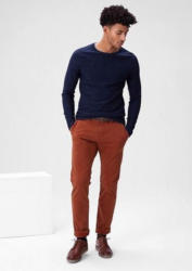 s.Oliver RED LABEL Sneck Slim: Samtige Stoff-Chino