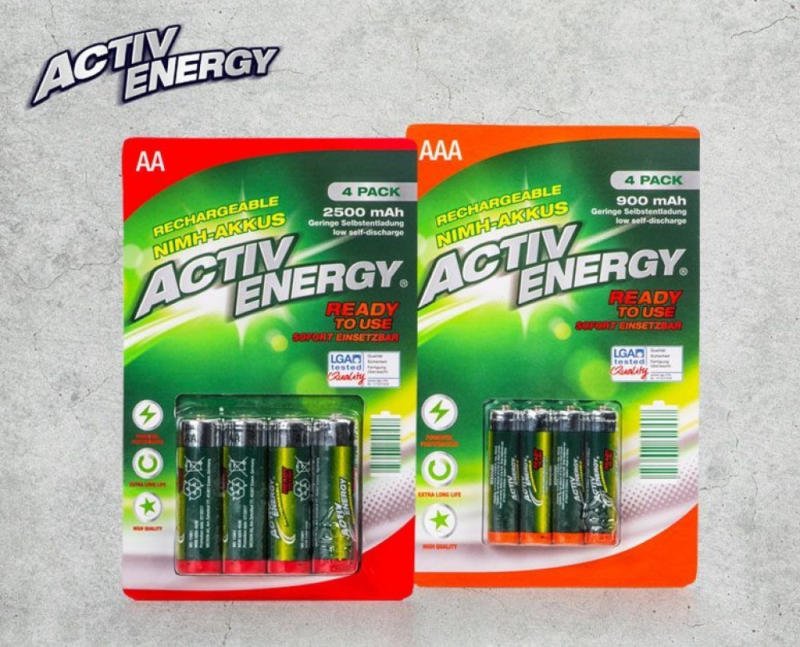 Activ Energy Ready To Use Akkus Online Von Hofer Wogibtswas At