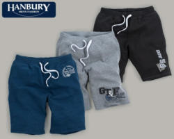 HANBURY MEN'S FASHION Herren-Sweatshort
