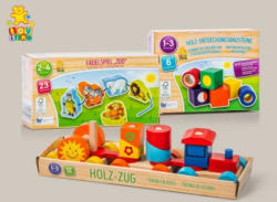 TOYLINO Kleinkinder Holzspiel nur € 4,99 HOFER Angebot TOYLINO Kinder Familien Spiele | HOFER