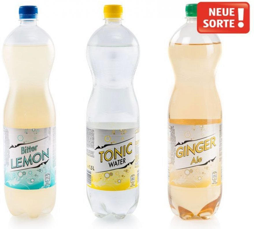 Bitter Lemon/Tonic Water/ Ginger Ale ️ Online von HOFER wogibtswas.at