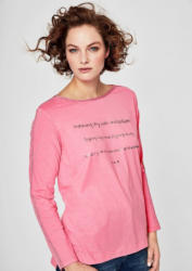 TRIANGLE Langarmshirt mit Metallic-Details