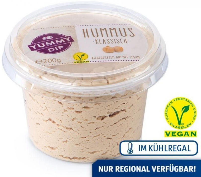 YUMMY DIP Premium Hummus ️ Online von HOFER wogibtswas.at