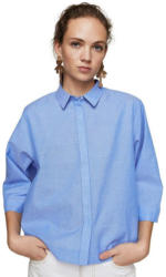 MANGO Crop-Bluse aus Baumwolle