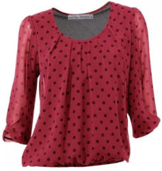 heine TIMELESS Chiffonbluse transparent