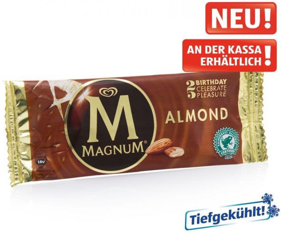 Wie Viel Kalorien Hat Ein Magnum Mandel ESKIMO Magnum Mandel ️ Online von HOFER - wogibtswas.at