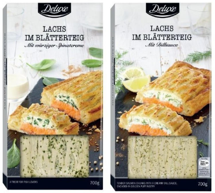DELUXE Lachs im Blätterteig ️ Online von Lidl Österreich wogibtswas.at