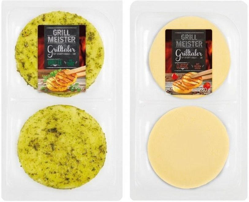 GRILLMEISTER Käse-Grilltaler für nur € 1,89 statt € 2,29 ️ Online von ...