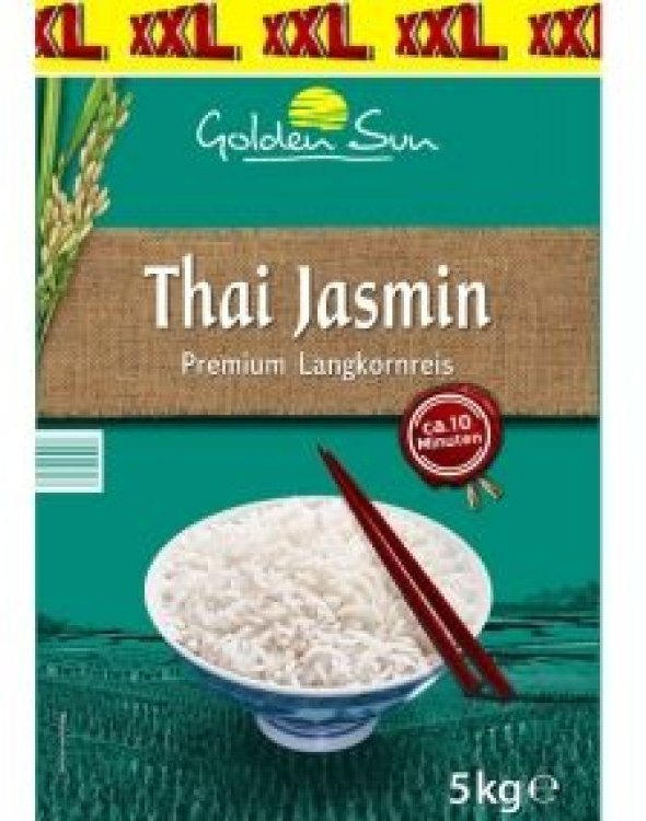 GOLDEN SUN Thai Jasminreis 5 kg ✔️ Online von Lidl Österreich