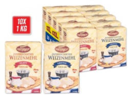 „ERNTEPRACHT“ Weizenmehl 10x 1 kg