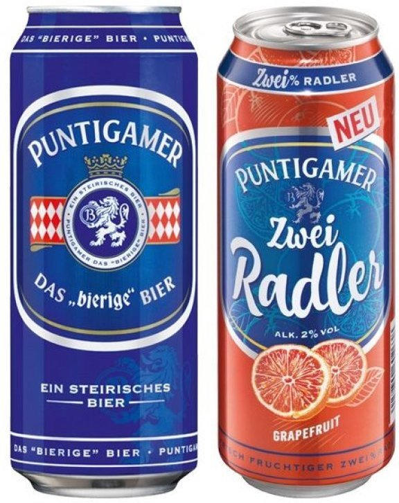 PUNTIGAMER Märzenbier/Grapefruit Radler für nur € 0,59 statt € 0,89 ️