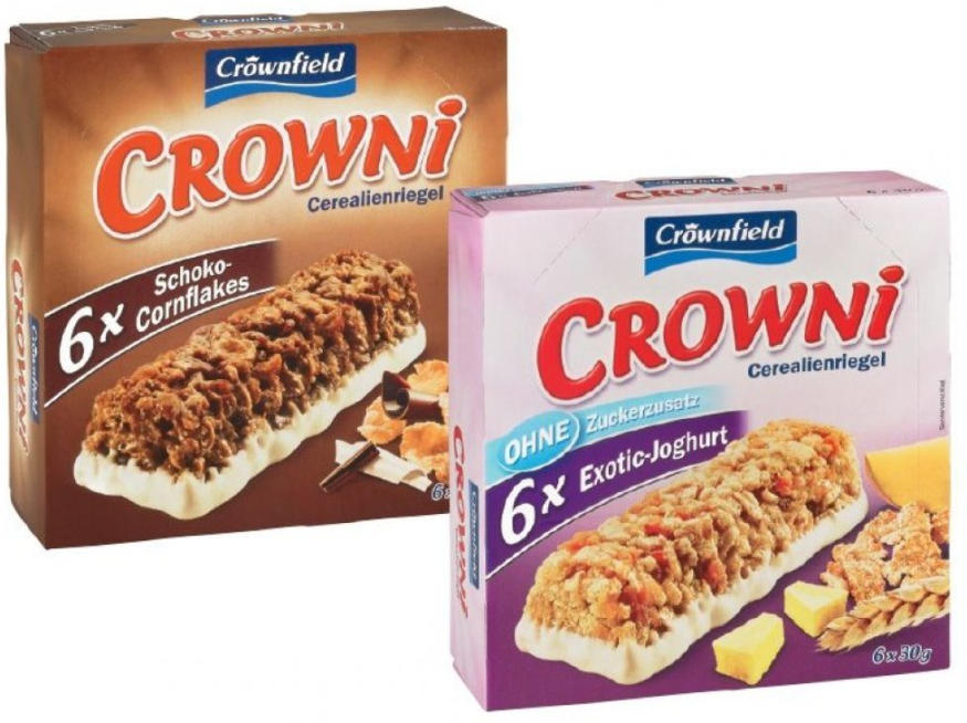 CROWNFIELD CerealienRiegel ️ Online von Lidl Österreich wogibtswas.at