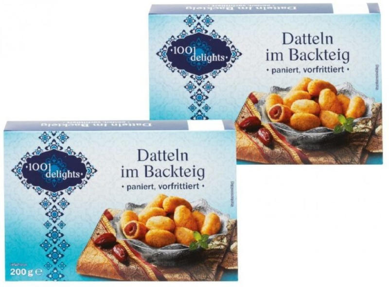 1001 DELIGHTS Datteln im Backteig für nur € 1,99 statt € 2,29 ️ Online