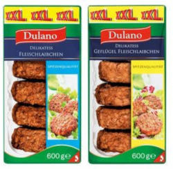 DULANO Fleischlaibchen 500 g + 100 g gratis