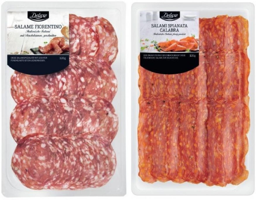 DELUXE Salami Spianata Calabra/Ital. Fenchelsalami ️ Online von Lidl Österreich wogibtswas.at