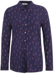 Bluse mit Alloverdruck
