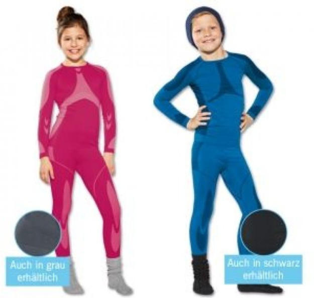 CRIVIT® SPORTS Kinder WintersportUnterwäscheSet, 2teilig ️ Online