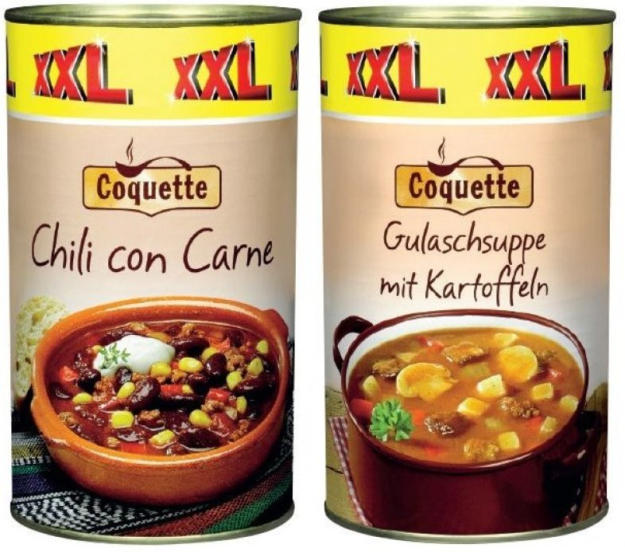 COQUETTE Chili con Carne/GulaschSuppe 1200 g ️ Online von Lidl Österreich wogibtswas.at