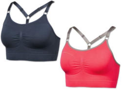 CRIVIT® Seamless-Sport-Bustier - Medium Support