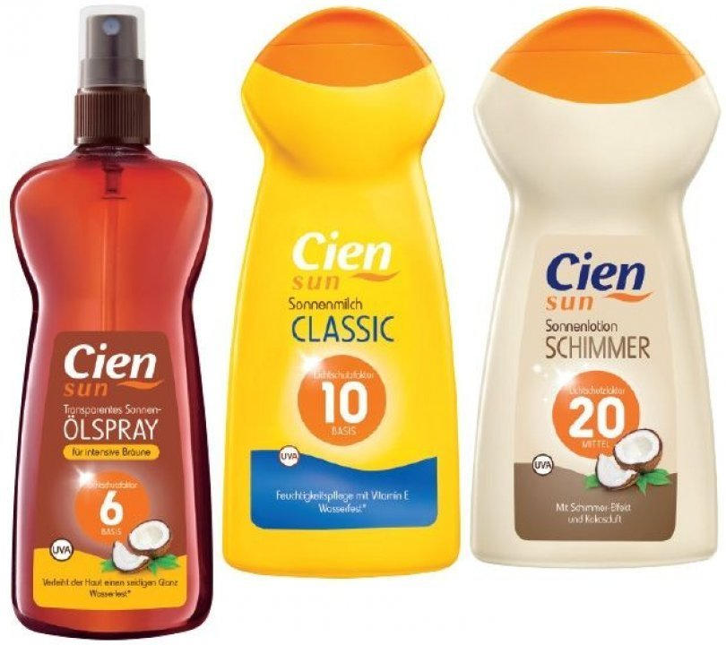 CIEN Sonnencreme oder Ölspray ️ Online von Lidl Österreich wogibtswas.at