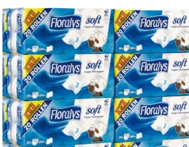 „FLORALYS“ Toilettenpapier 3lagig, 20x 200 Blatt ️ Online von Lidl Österreich wogibtswas.at