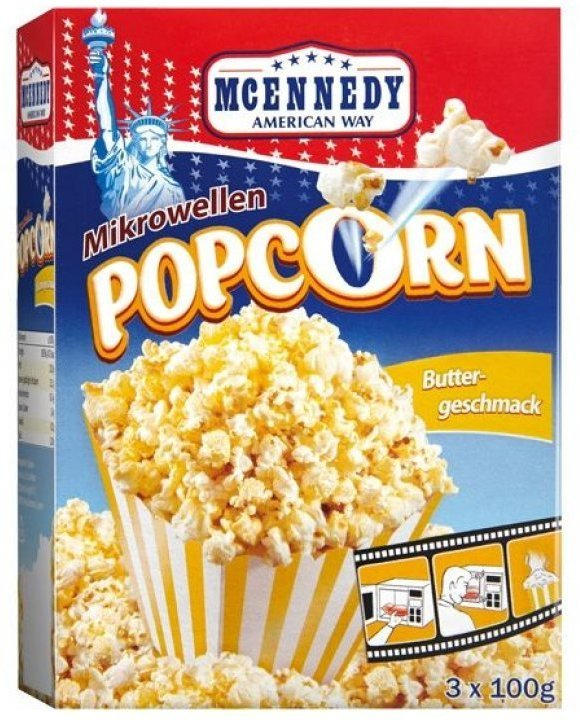 MCENNEDY Mikrowellen-Popcorn ✔️ Online von Lidl Österreich