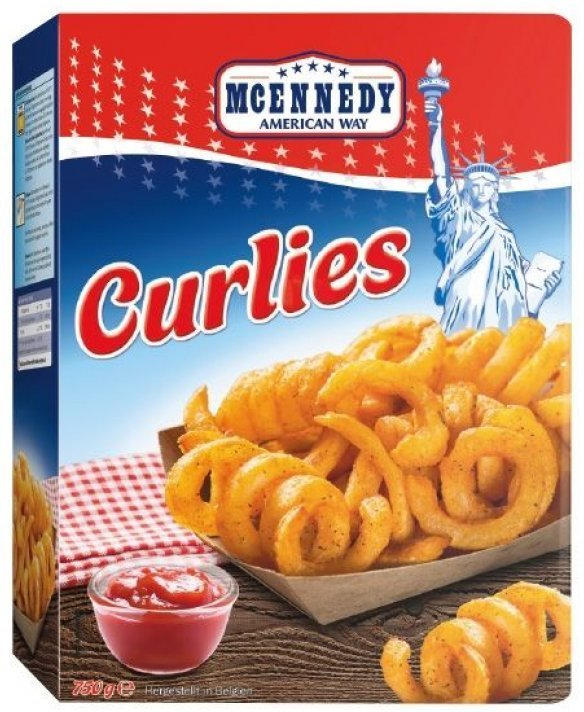 MCENNEDY Curly Fries ️ Online von Lidl Österreich wogibtswas.at