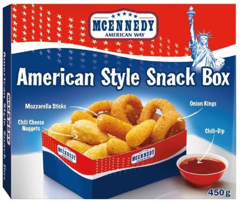 MCENNEDY American Style Snack Box ✔️ Online von Lidl Österreich