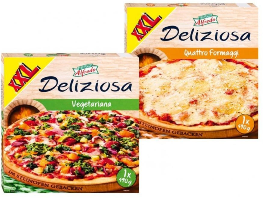 TRATTORIA ALFREDO Pizza Vegetariana/Quattro Formaggi 490 g ️ Online von