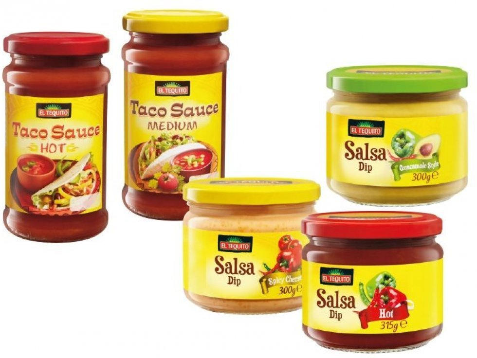 EL TEQUITO Taco Sauce/Salsa Dip von ✔️ Lidl Österreich Online